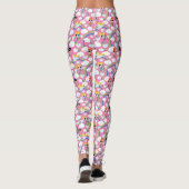 Leggings Powerpuff Girls & Donny Rainbow Motif (Dos)