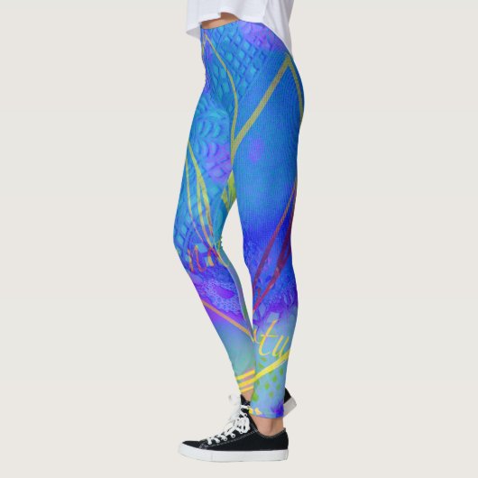 Leggings prana psychédélique (Gauche)
