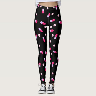 Leggings Prenez vos guêtres de médecine (le noir)