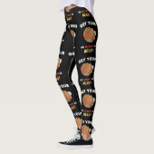 Leggings Préparez vos gros pantalons Thankgiving (Gauche)