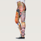 Leggings Président de l'emoji de l'Amérique (Gauche)