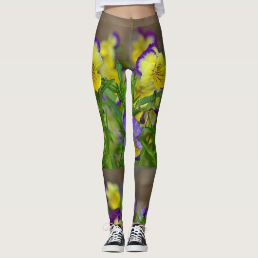 Leggings Pretty Pansy (Devant)