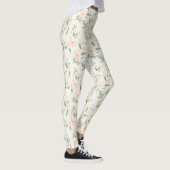 Leggings Pretty Peach Flowers (Droite)