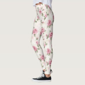 Leggings Pretty Pink Roses (Gauche)