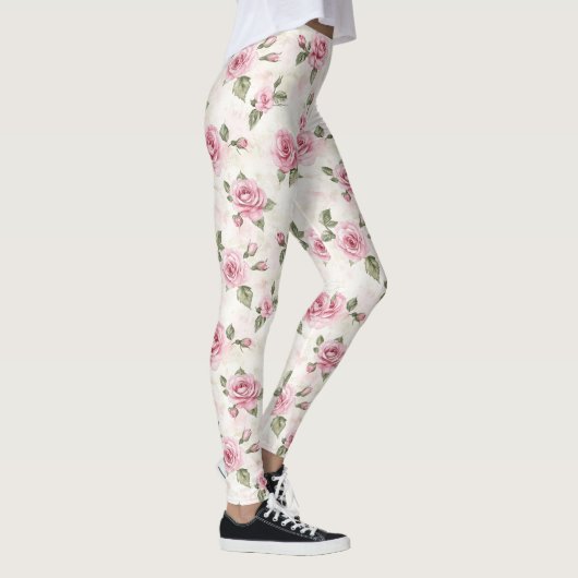 Leggings Pretty Pink Roses (Droite)