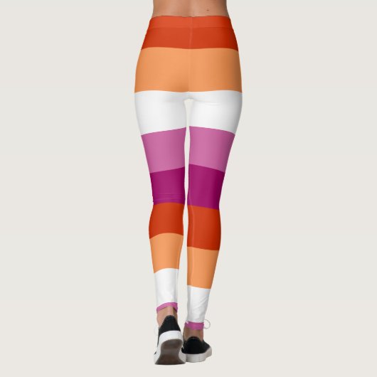 Leggings Pride lesbienne (Dos)