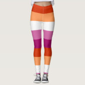 Leggings Pride lesbienne (Devant)