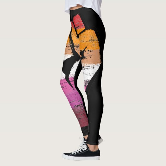 Leggings Pride lesbienne (Gauche)