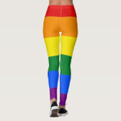 Leggings Pride LGBTQ classique (Dos)