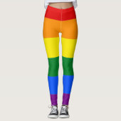 Leggings Pride LGBTQ classique (Devant)