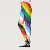 Leggings Pride progressive Rainbow LGBTQ+ (Gauche)