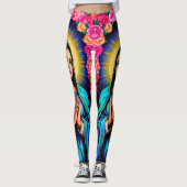 Leggings Prière Vierge Marie Notre-Dame de Guadalupe mignon (Devant)
