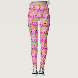 Leggings Princesse en rose