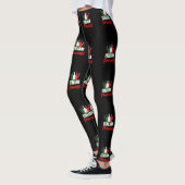 Leggings Princesse italienne Italie Drapeau Couronne (Gauche)