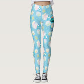 Leggings Princesse Mera Hexagonal Graphic d'Aquaman | Xebel (Devant)