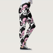 Leggings Princesse Pink Skull de pirate (Droite)