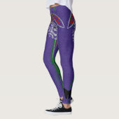 LEGGINGS PRINCIPAUX POINTS DE GAUCHE AVEC COLLAGE MOTIF JAP (Gauche)