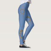 LEGGINGS PRINTEMPS BLEU LEGINGS (Droite)