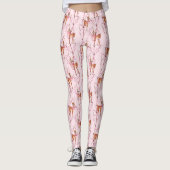 Leggings Printemps et crevettes (Devant)