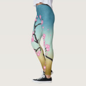Leggings Printemps Fleur de cerise gaie (Gauche)
