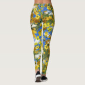Leggings Printemps fleurs Butercup dans les nuages (Dos)