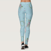 LEGGINGS PRINTEMPS LÉGER BLEU LEGINGS (Dos)