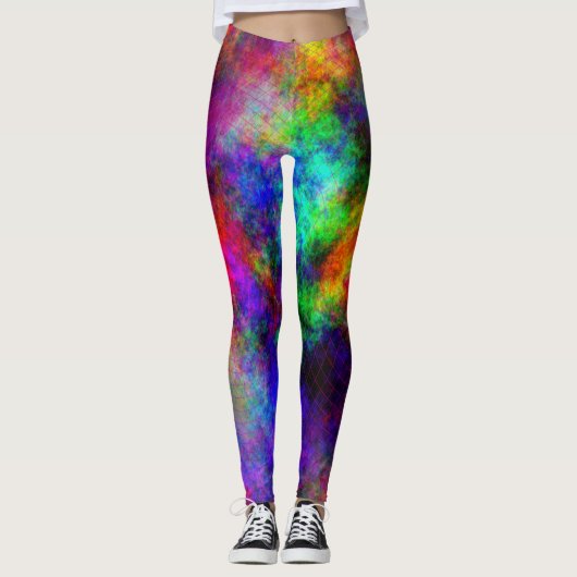 Leggings Pris dans mon monde... (Devant)