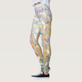 Leggings Prismatic Stained Glass Effect - Rainbow Prismatic (Gauche)