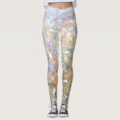 Leggings Prismatic Stained Glass Effect - Rainbow Prismatic (Devant)
