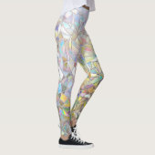 Leggings Prismatic Stained Glass Effect - Rainbow Prismatic (Droite)