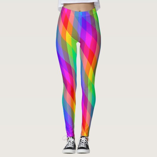 Leggings Prisme arc-en-ciel (Devant)