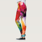 Leggings Prisme de bijoux - Aquarelle (Gauche)