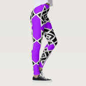 Leggings Prisme (pourpre) (Droite)