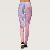 Leggings Problèmes en pastel (Dos)
