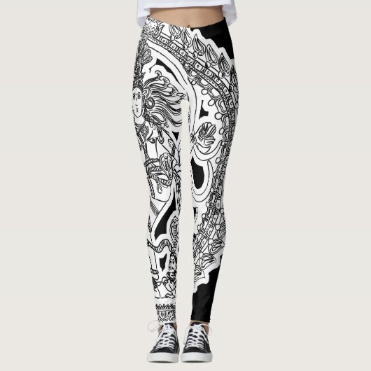 Leggings Produit éléphant éclairé (Devant)