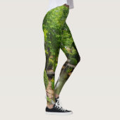 Leggings Promenade de printemps verte (Droite)