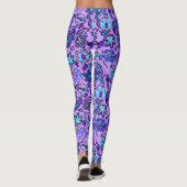 Leggings Protea Batik Hawaï Tropical Floral (Dos)