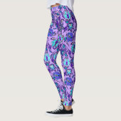 Leggings Protea Batik Hawaï Tropical Floral (Gauche)
