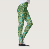 Leggings Protea Batik Hawaï Tropical Floral (Droite)