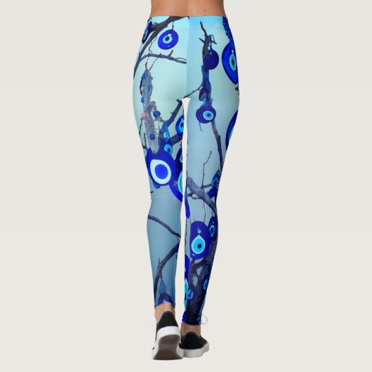 Leggings Protection ancienne contre les pattes des yeux mal (Dos)