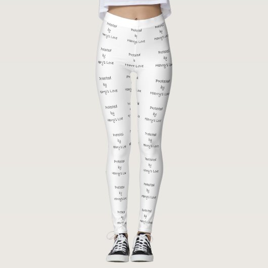 Leggings Protégé par l'Amour de Harry (Devant)
