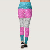 Leggings Protéger Trans Parties scintillant LGBTQ Queer Mod (Dos)