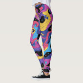 Leggings Psicodelico Colorido (Gauche)