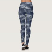 Leggings Psychedelic "Good Vibes Only" Text Graphic (Dos)