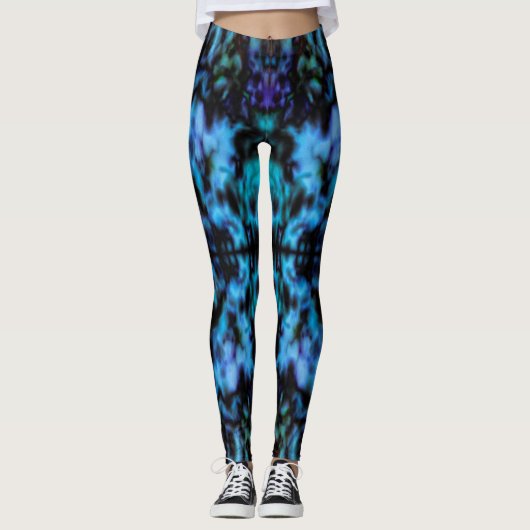 Leggings Psychédélic kaleidoscope (Devant)