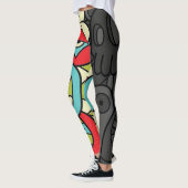 Leggings Psychedelic Patterns (Gauche)