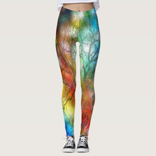 Leggings Psychedelic Storm (Devant)