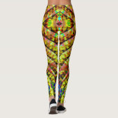 Leggings Psychedelic Tribal Sunshine V1 (Dos)