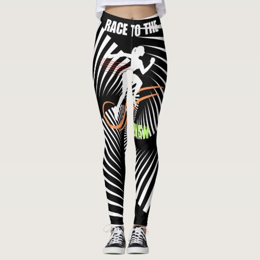 Leggings Psychedelic Wave Essence (Devant)