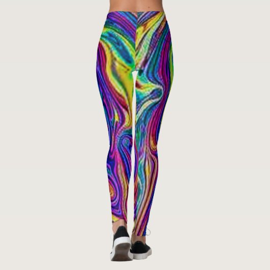 Leggings Psychédélique (Dos)